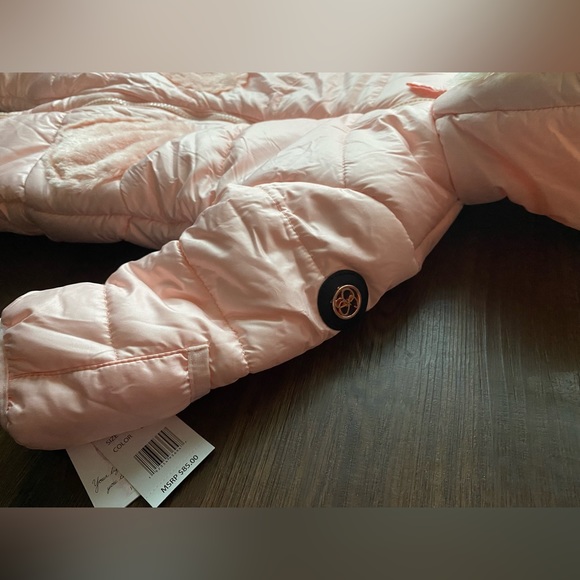 •NWT•Jessica Simpson Infant Girl Snow Suit Pram- ‘Blush Pink’ - Picture 5 of 14